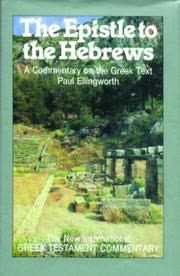 Cover of Epistle to the Hebrews