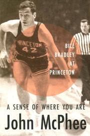 Cover of A Sense of Where You Are by John McPhee