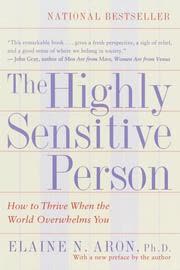 Cover of The Highly Sensitive Person by Elaine N. Aron