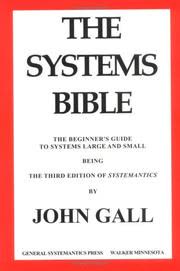 Cover of The Systems Bible by John Gall