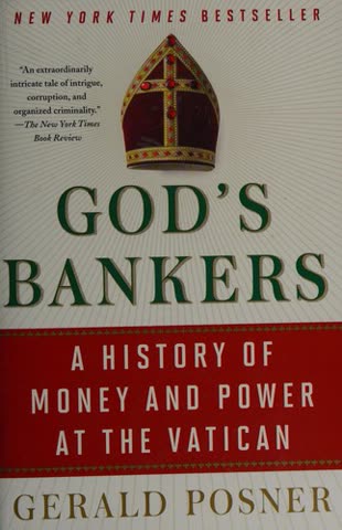 Cover of God's Bankers: A History of Money and Power at the Vatican