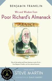 Cover of Poor Richard's Almanack by Benjamin Franklin