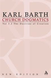 Cover of Church Dogmatics