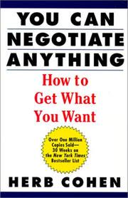 Cover of You Can Negotiate Anything