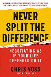 Cover of Never Split the Difference by Chris Voss