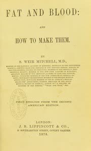 Cover of Fat and Blood: And How to Make Them