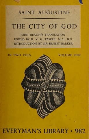 Cover of The City of God by Saint Augustine