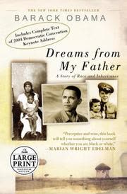 Cover of Dreams from My Father by Barack Obama