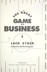 Cover of The Great Game of Business by Jack Stack