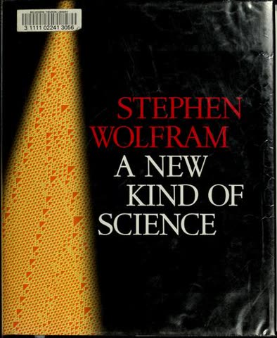 Cover of A New Kind of Science by Steven Wolfram