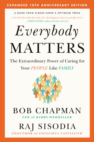 Cover of Everybody Matters by Bob Chapman and Raj Sisodia