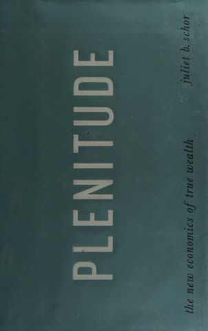 Cover of Plenitude: The New Economics of True Wealth