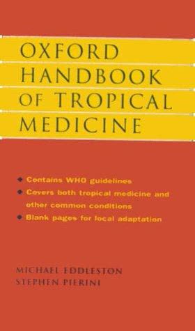 Cover of Oxford Handbook of Tropical Medicine by Andrew Brent, et al.