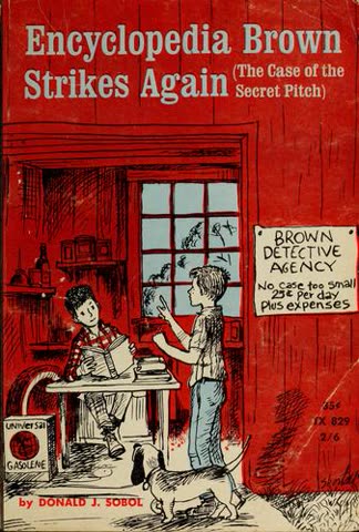 Cover of Encyclopedia Brown series