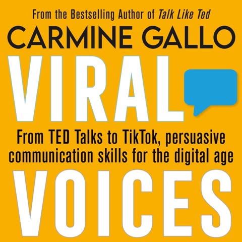 Cover of Viral Voices, from Ted to TikTok. Persuasive techniques for the digital age