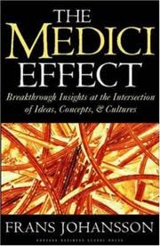 Cover of The Medici Effect