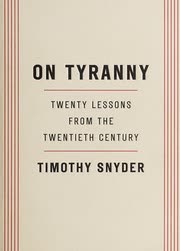 Cover of On Tyranny