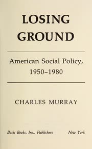 Cover of Losing Ground: American Social Policy, 1950–1980