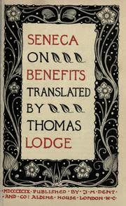 Cover of De Beneficiis