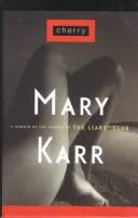 Cover of Cherry by Mary Karr