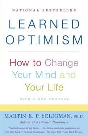 Cover of Learned Optimism by Martin Seligman