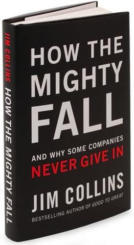 Cover of How the Mighty Fall: Why Some Companies Fail--and Others Never Give In