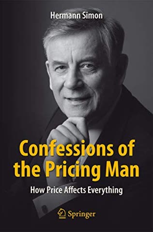 Cover of Confessions of a Pricing Man by Hermann Simon