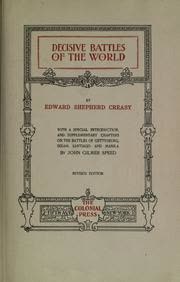 Cover of The Fifteen Decisive Battles of the World by Sir Edward Shepherd Creasy