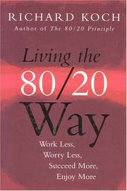 Cover of Living the 80/20 Way