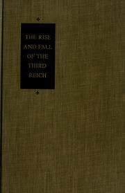 Cover of The Rise and Fall of the Third Reich by William L. Shirer