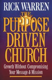 Cover of The Purpose-Driven Church