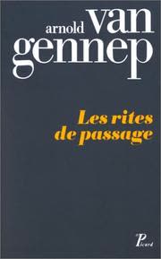 Cover of Les rites de passage
