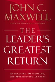 Cover of The Leader's Greatest Return by John C. Maxwell
