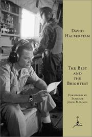 Cover of The Best and the Brightest