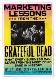 Cover of Marketing Lessons from the Grateful Dead: What Every Business Can Learn from the Most Iconic Band in History by Brian Halligan