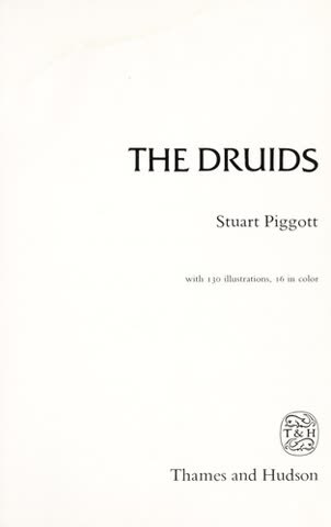 Cover of The History of the Druids in Britain