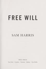 Cover of Free Will by Sam Harris