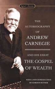 Cover of Autobiography of Andrew Carnegie