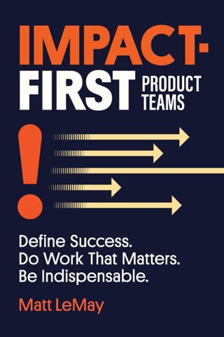 Cover of Impact First Product Teams by Matt LeMay