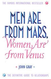 Cover of Men Are from Mars, Women Are from Venus by John Gray