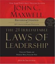 Cover of The 21 Irrefutable Laws of Leadership by John C. Maxwell