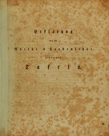 Cover of Zur Farbenlehre (Theory of Colours) by Johann Wolfgang von Goethe