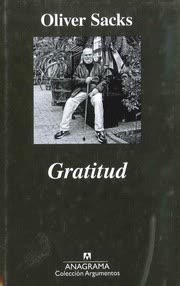 Cover of Gratitude by Oliver Sacks