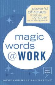 Cover of Words at Work by Unknown