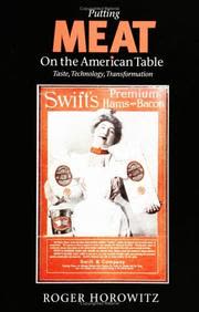 Cover of Putting Meat on the American Table
