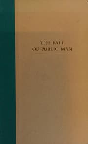 Cover of The Fall of Public Man by Richard Sennett