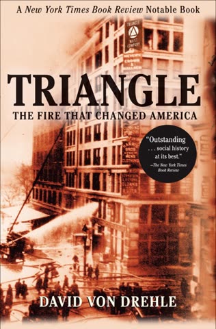 Cover of Triangle: The Fire That Changed America by David Von Drehle
