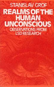 Cover of Realms of the Human Unconscious by Stanislav Grof