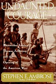 Cover of Undaunted Courage