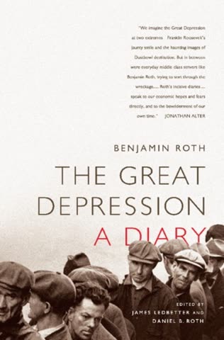 Cover of The Great Depression: A Diary by Benjamin Roth